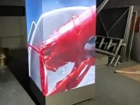 咸寧東西湖P2.0安裝完畢   尺寸：0.96x1.6x3   像素點：1440x800