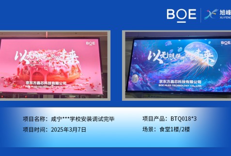 咸寧咸寧***學(xué)校安裝調(diào)試完畢