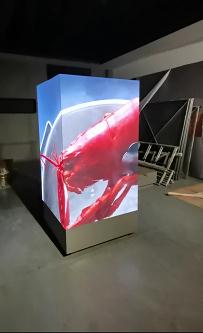 咸寧東西湖P2.0安裝完畢   尺寸：0.96x1.6x3   像素點(diǎn)：1440x800